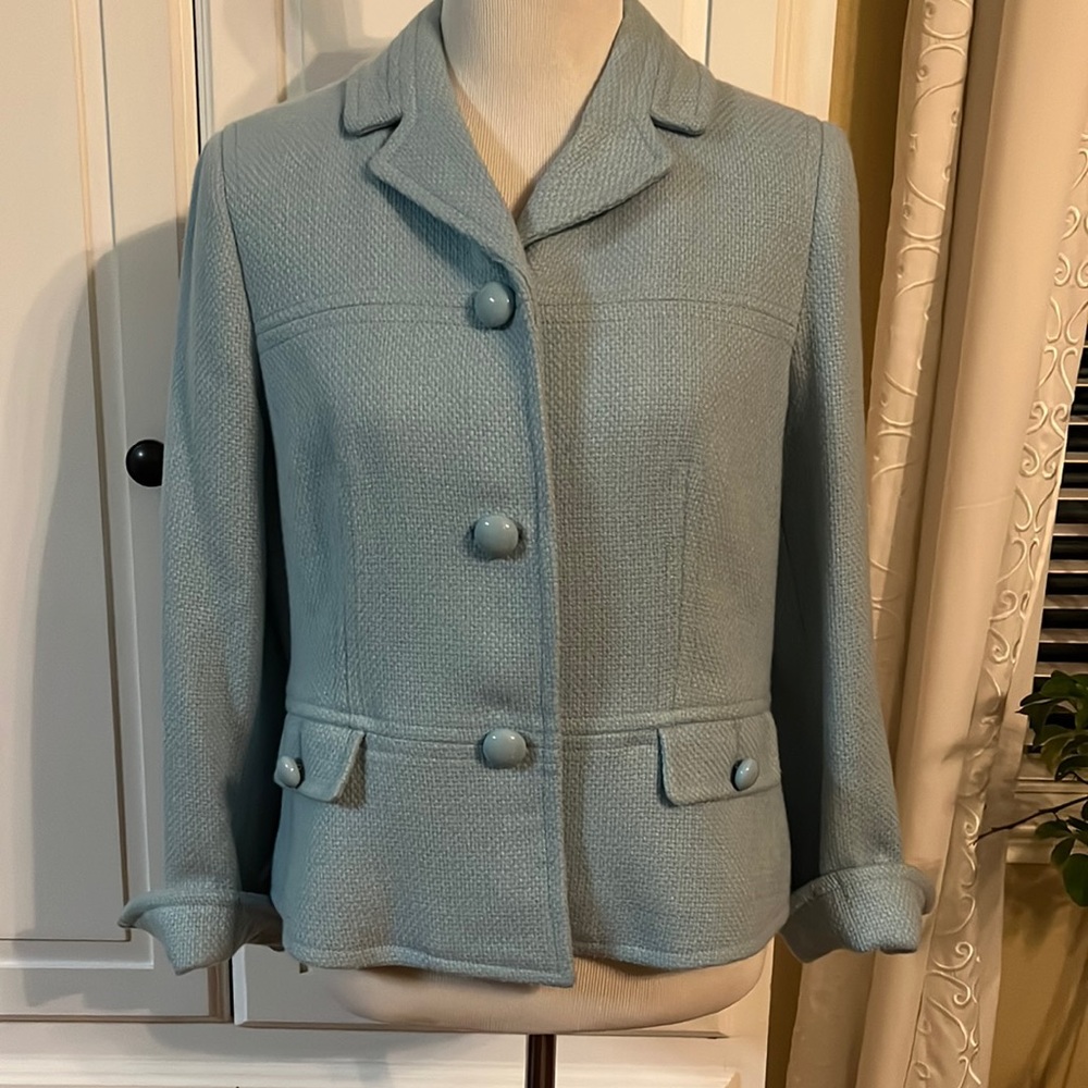 never worn tailored robin egg blue 12P